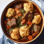 Next-level beef cobbler