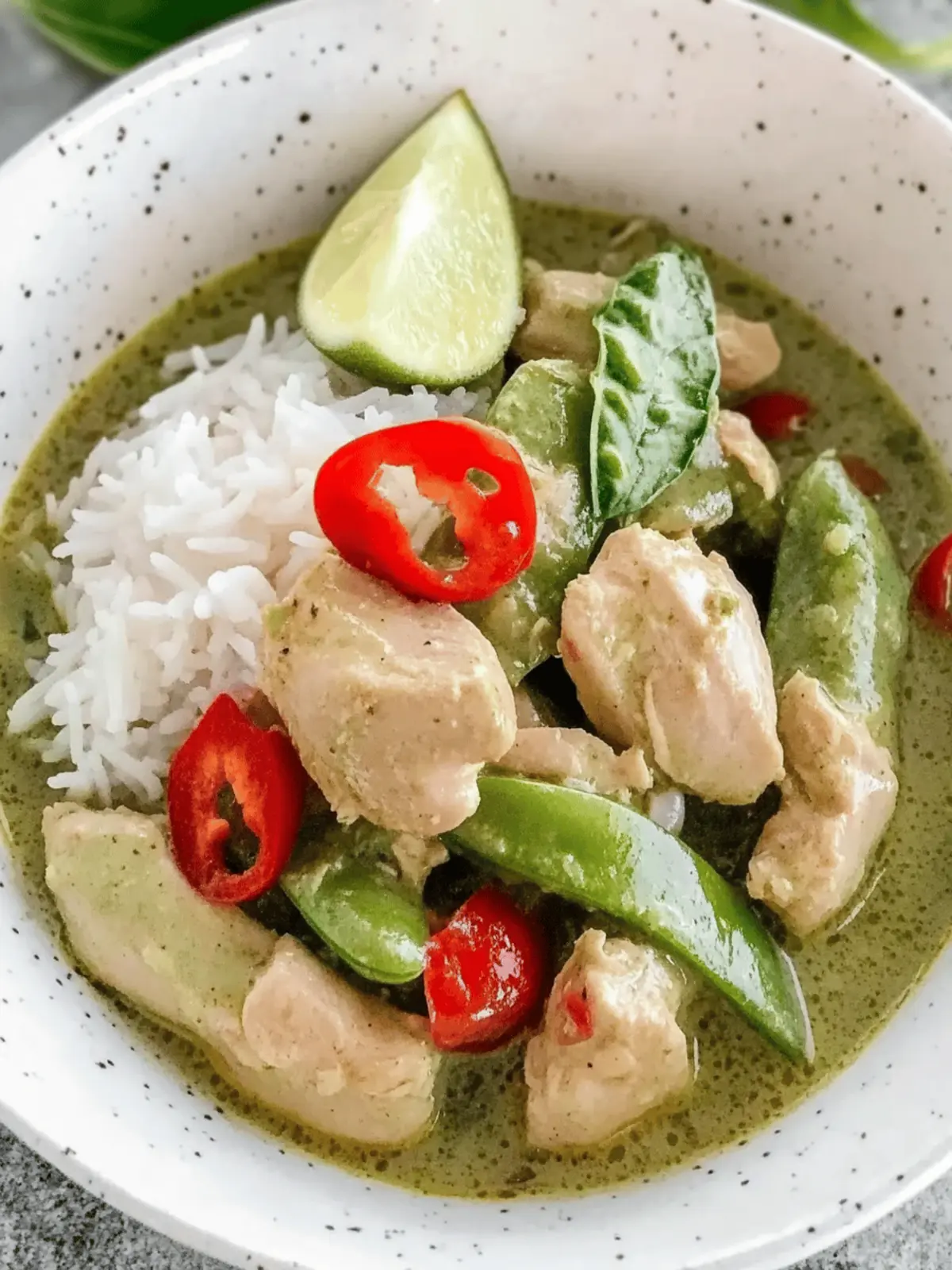 Chicken Green Curry