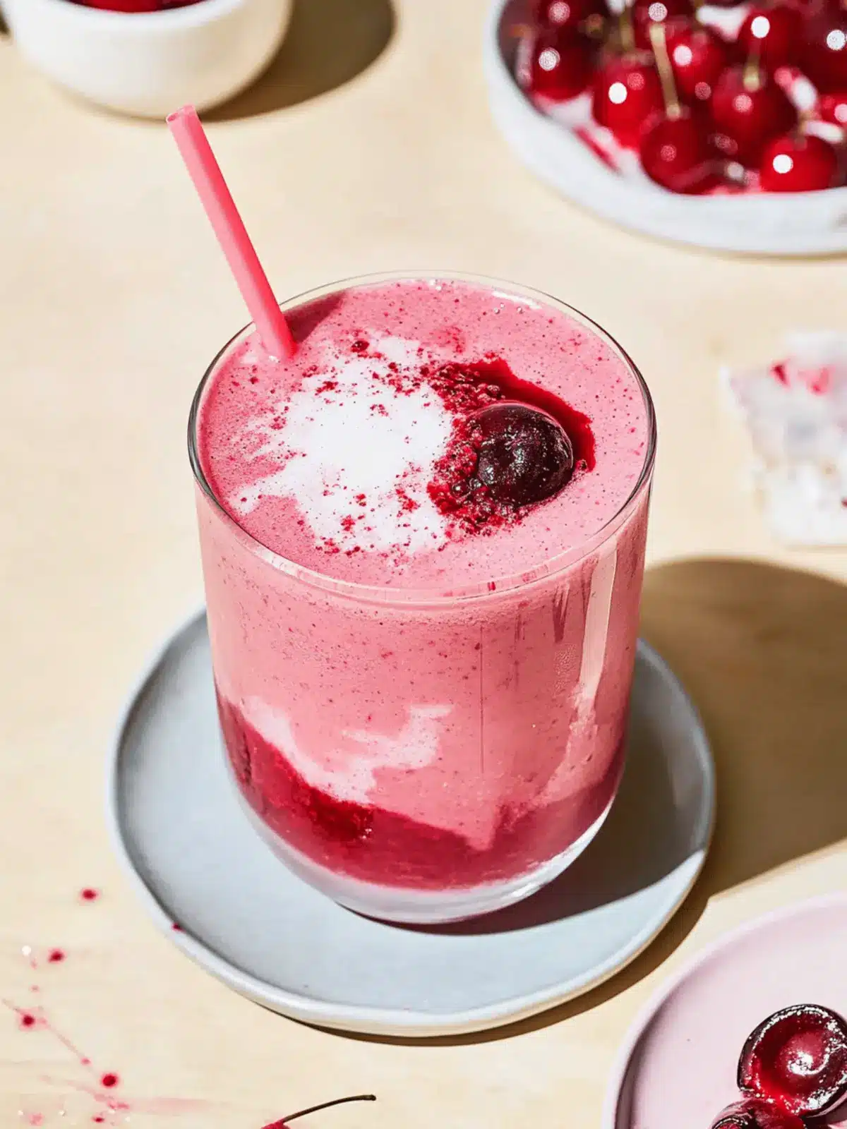 Delicious Sweet Cherry Smoothie for a Tropical Twist 5 Sweet Cherry Smoothie