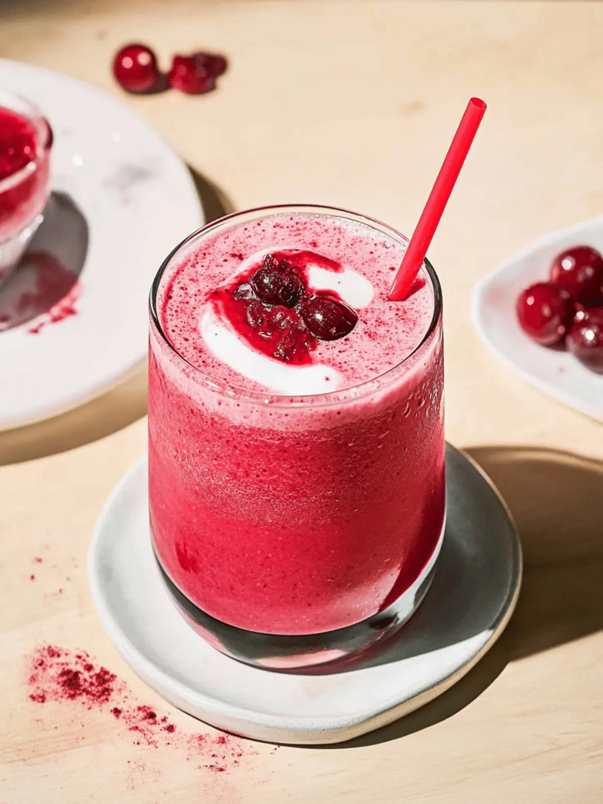 Delicious Sweet Cherry Smoothie for a Tropical Twist 3 Sweet Cherry Smoothie