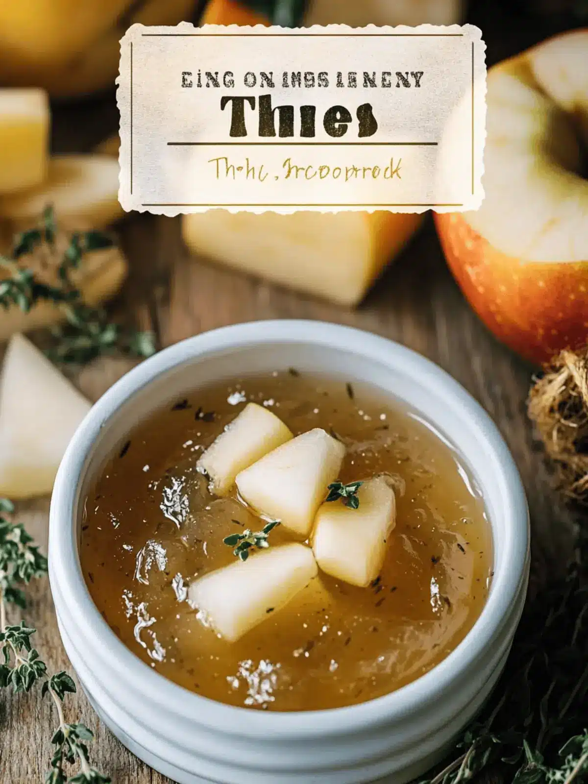 Delicious Apple Thyme Jam Recipe for Every Home Chef 3 Apple Thyme Jam Recipe