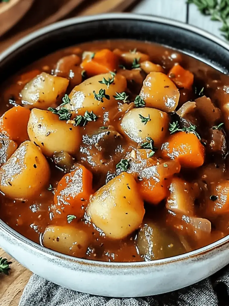 Irish Vegetarian Stew