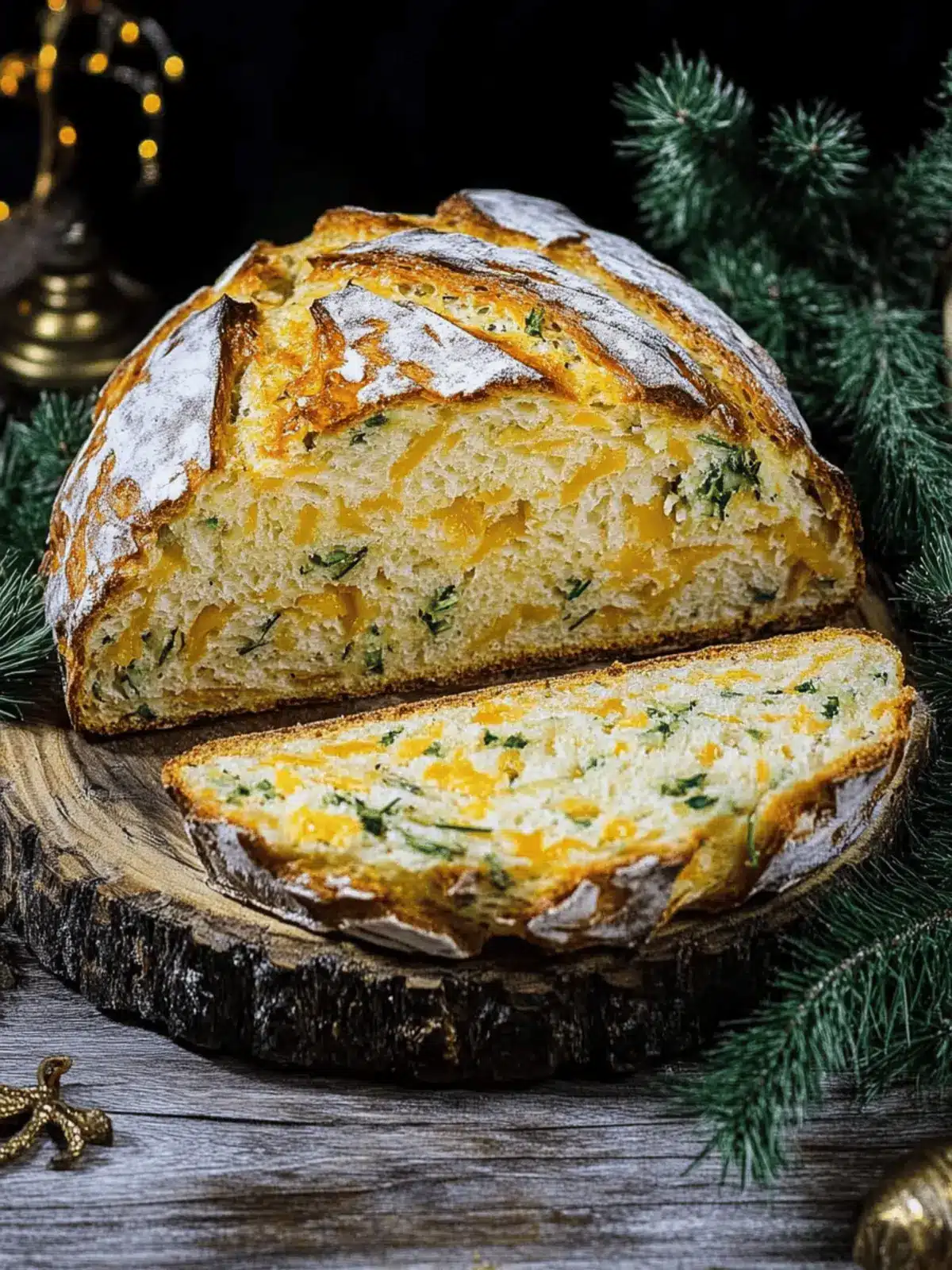 Cheddar and Herb Soda Bread