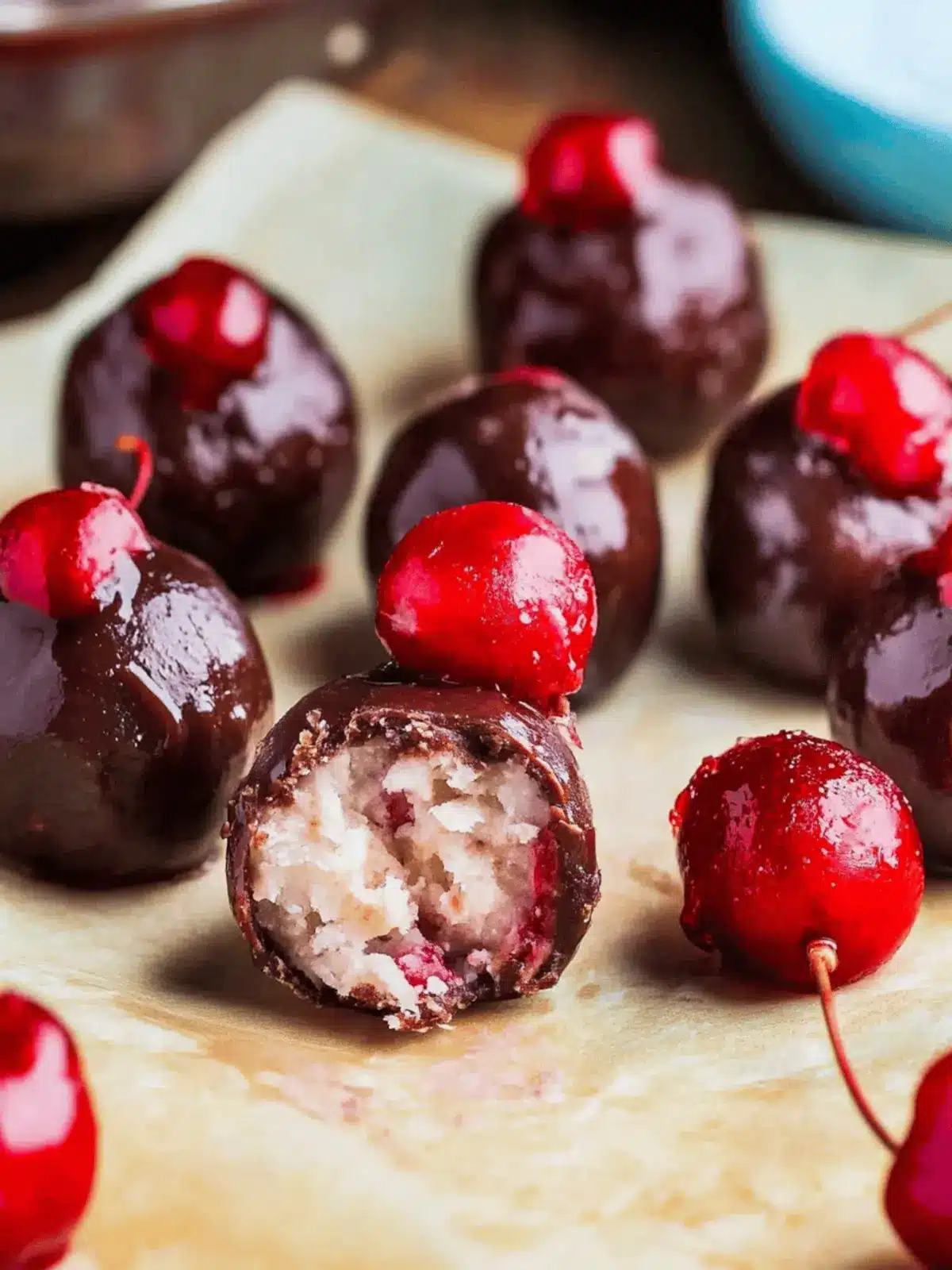 Cherry Bourbon Balls