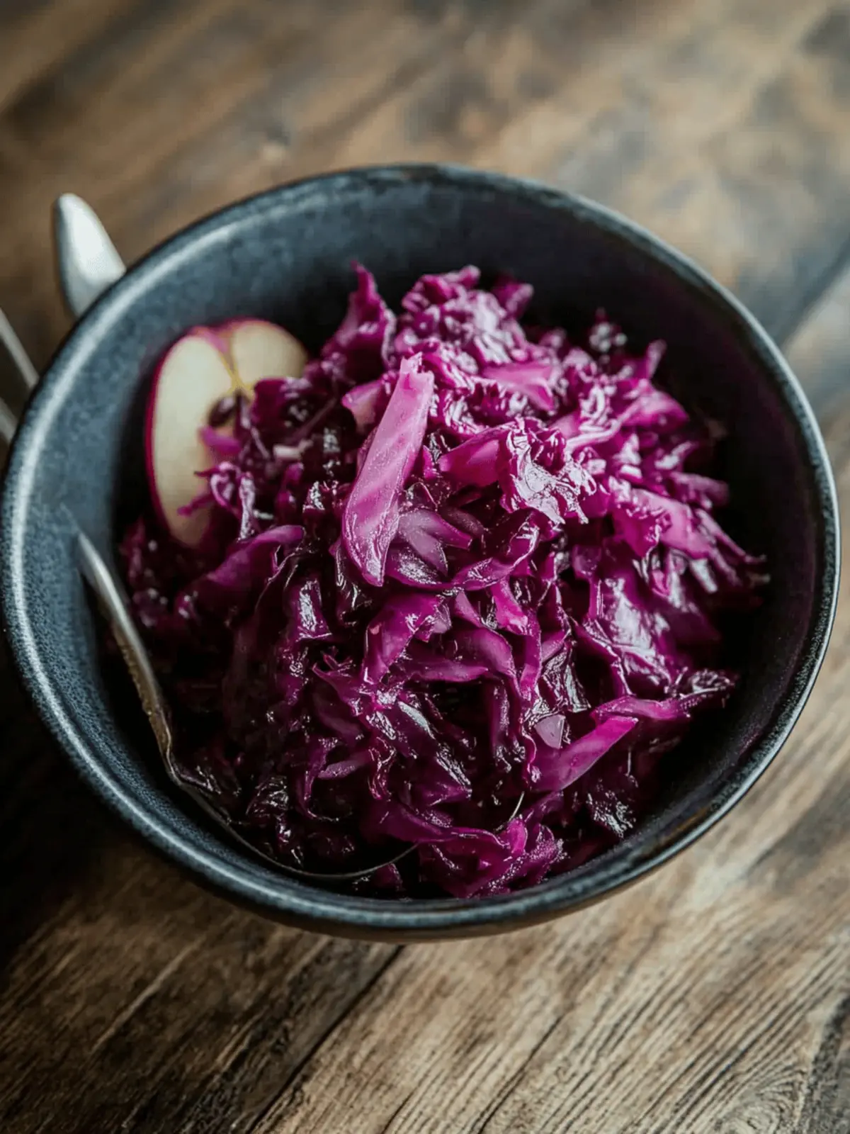 Savor German Red Cabbage with Apples for Cozy Comfort 4 German Red Cabbage (Rotkohl) with Apples