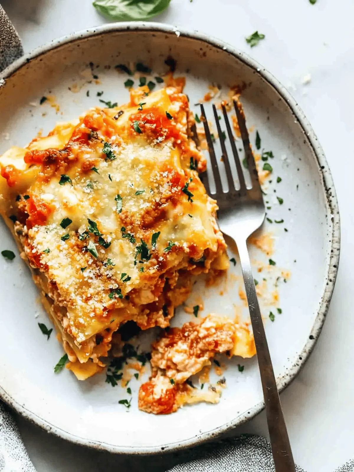 Creamy Tomato Lasagna Florentine You'll Crave Again and Again 4 Creamy Tomato Lasagna Florentine