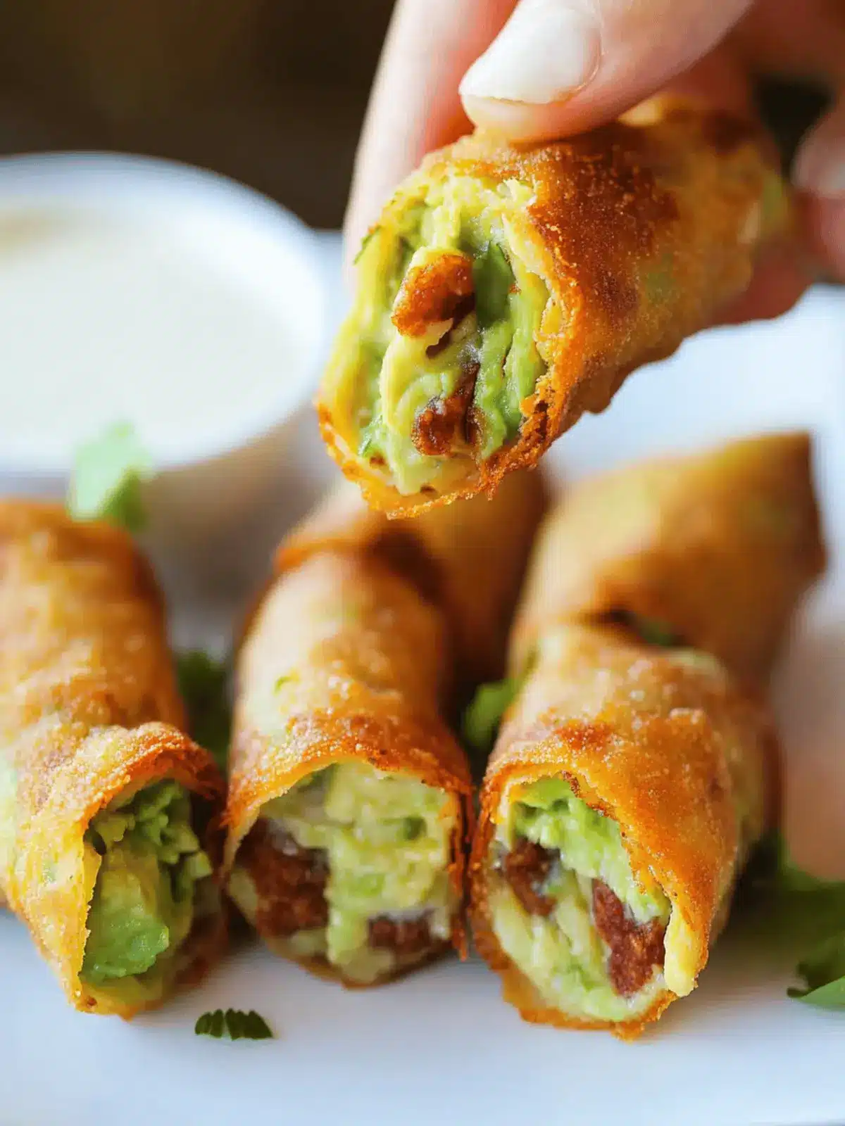 Delicious Cheesecake Factory Avocado Egg Rolls at Home 2 Cheesecake Factory Avocado Egg Rolls