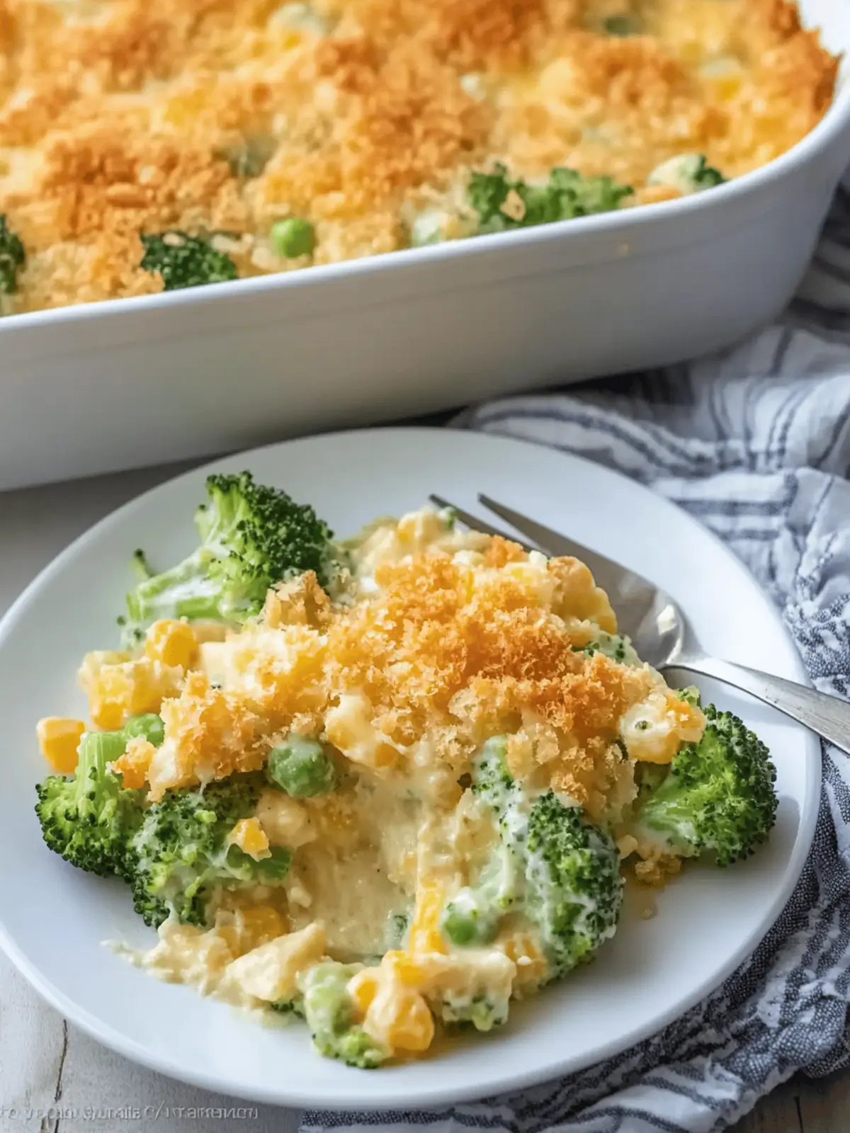 Creamy Broccoli Cheese Casserole for Cozy Nights In 4 Broccoli Cheese Casserole