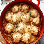 Baked French Onion Meatballs: Flavor-Packed Comfort Food 2 Baked French Onion Meatballs