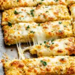 Cheesy Cauliflower Breadsticks