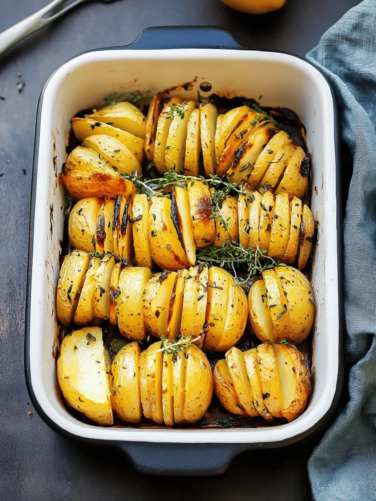 Lemon Herb Roasted Potatoes