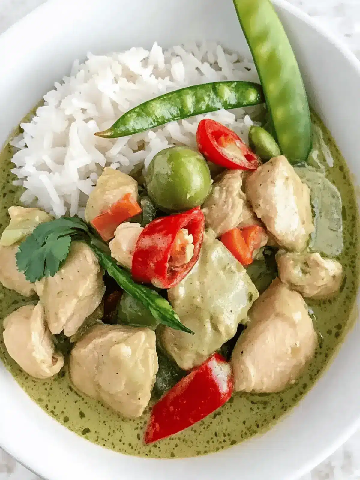 Chicken Green Curry