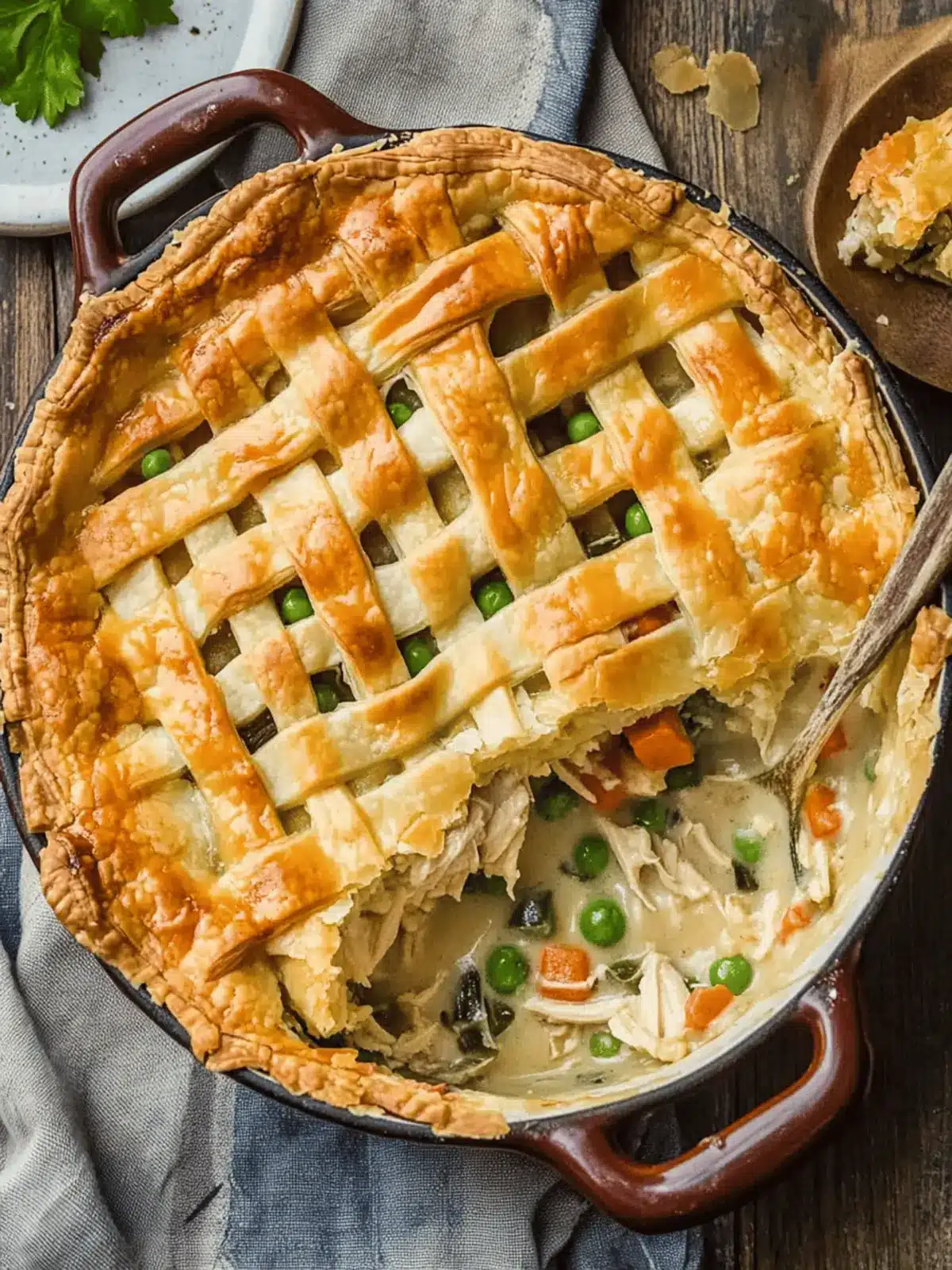 Hearty Chicken Pot Pie Casserole for Cozy Nights In 2 Chicken Pot Pie Casserole