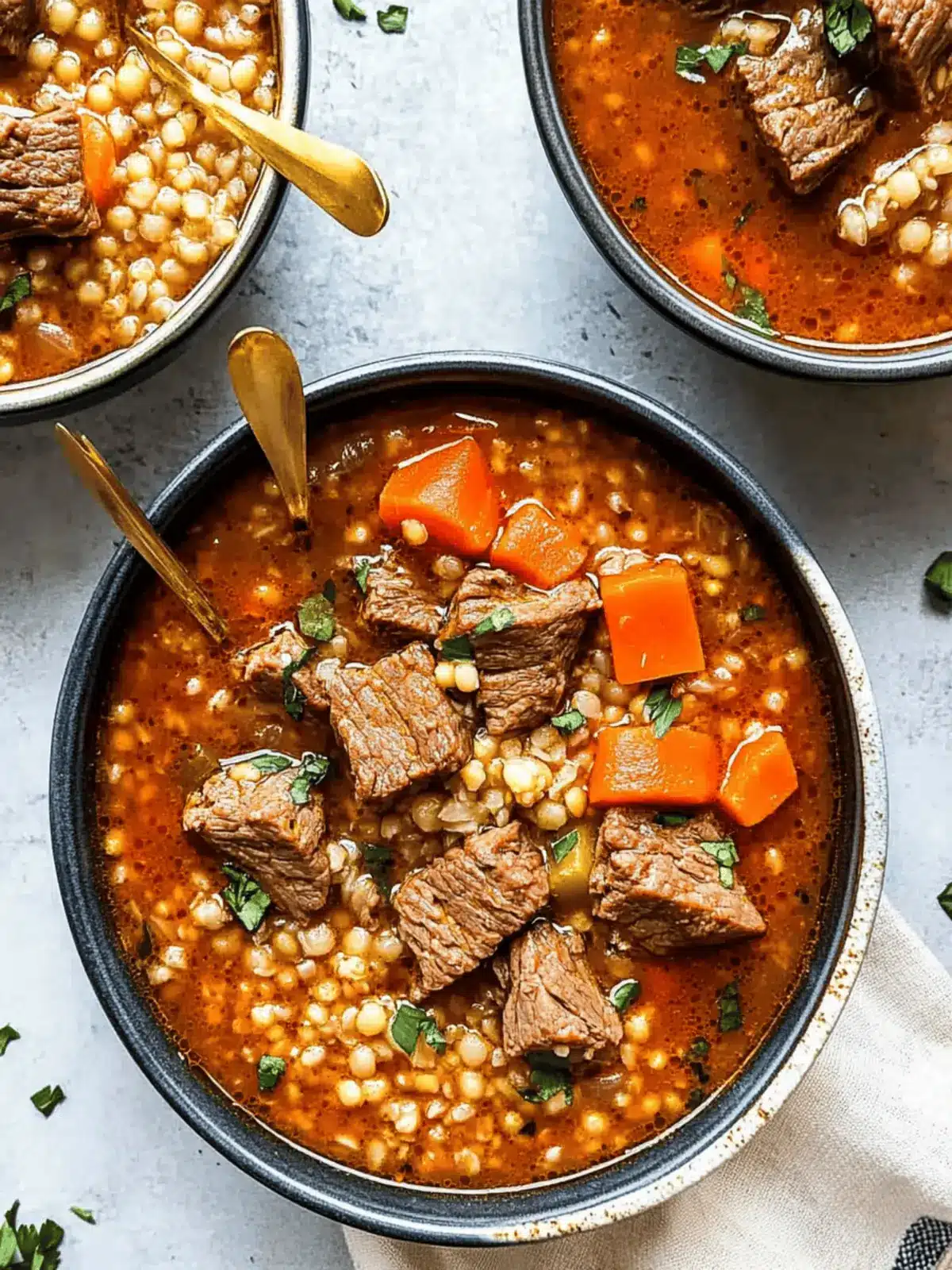 Hearty Beef Barley Soup: Comfort Food at Its Best 2 Beef Barley Soup