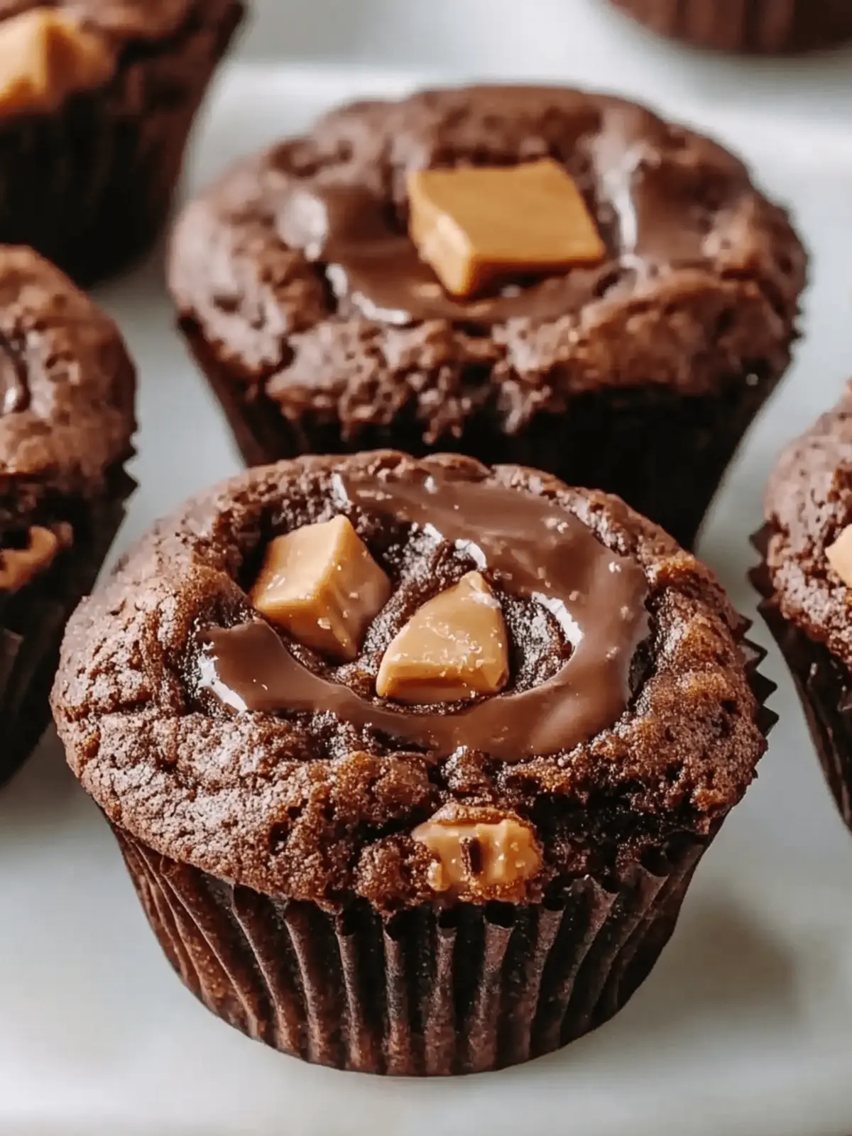 Decadent Salted Double Chocolate Peanut Butter Cookie Cups Delight 5 Salted Double Chocolate Peanut Butter Stuffed Cookie Cups