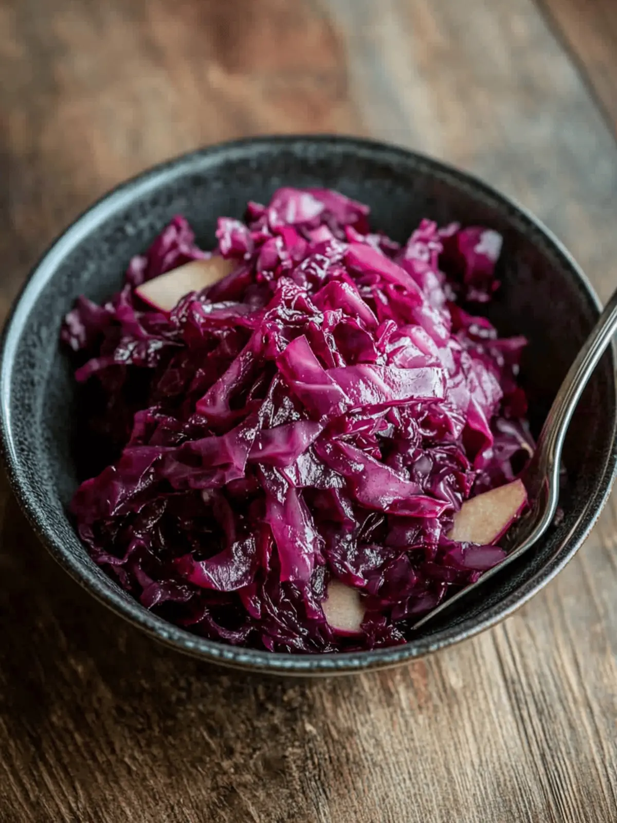 Savor German Red Cabbage with Apples for Cozy Comfort 3 German Red Cabbage (Rotkohl) with Apples