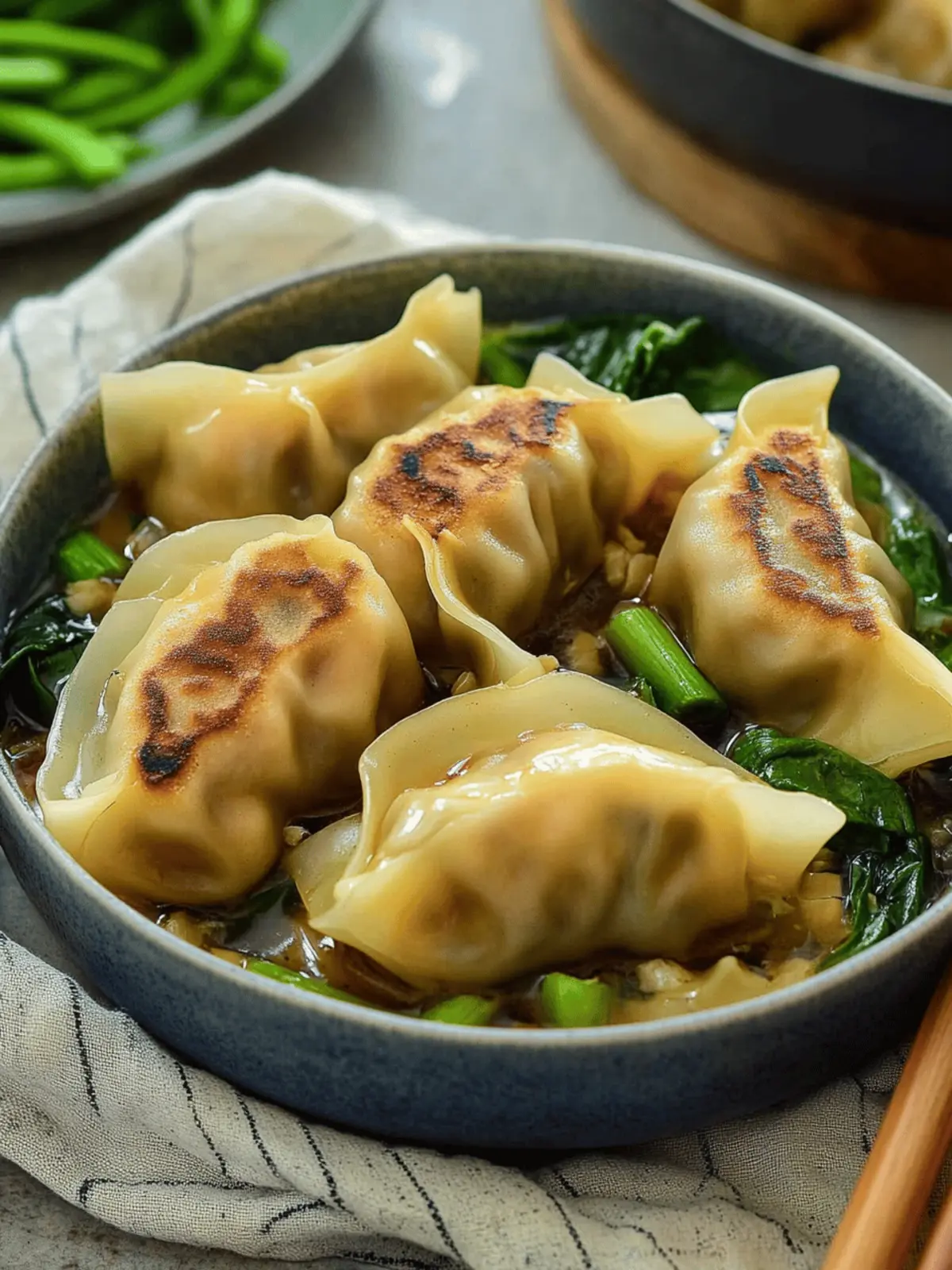 Irresistible Vegan Potstickers You'll Crave Every Night 3 Vegan Potstickers