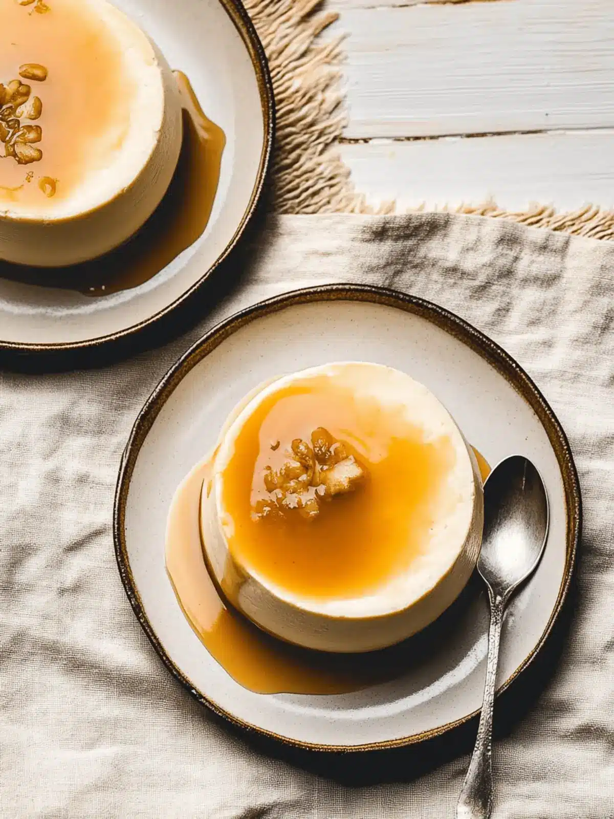 Creamy Vegan Tofu Purin: A Silky Sweet Delight to Savor 2 Vegan Tofu Purin