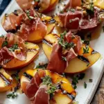 Grilled Apples with Prosciutto and Honey