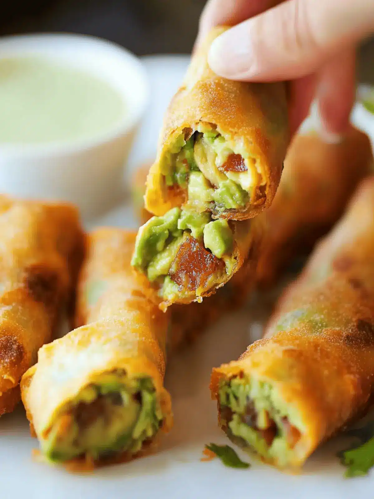Delicious Cheesecake Factory Avocado Egg Rolls at Home 5 Cheesecake Factory Avocado Egg Rolls