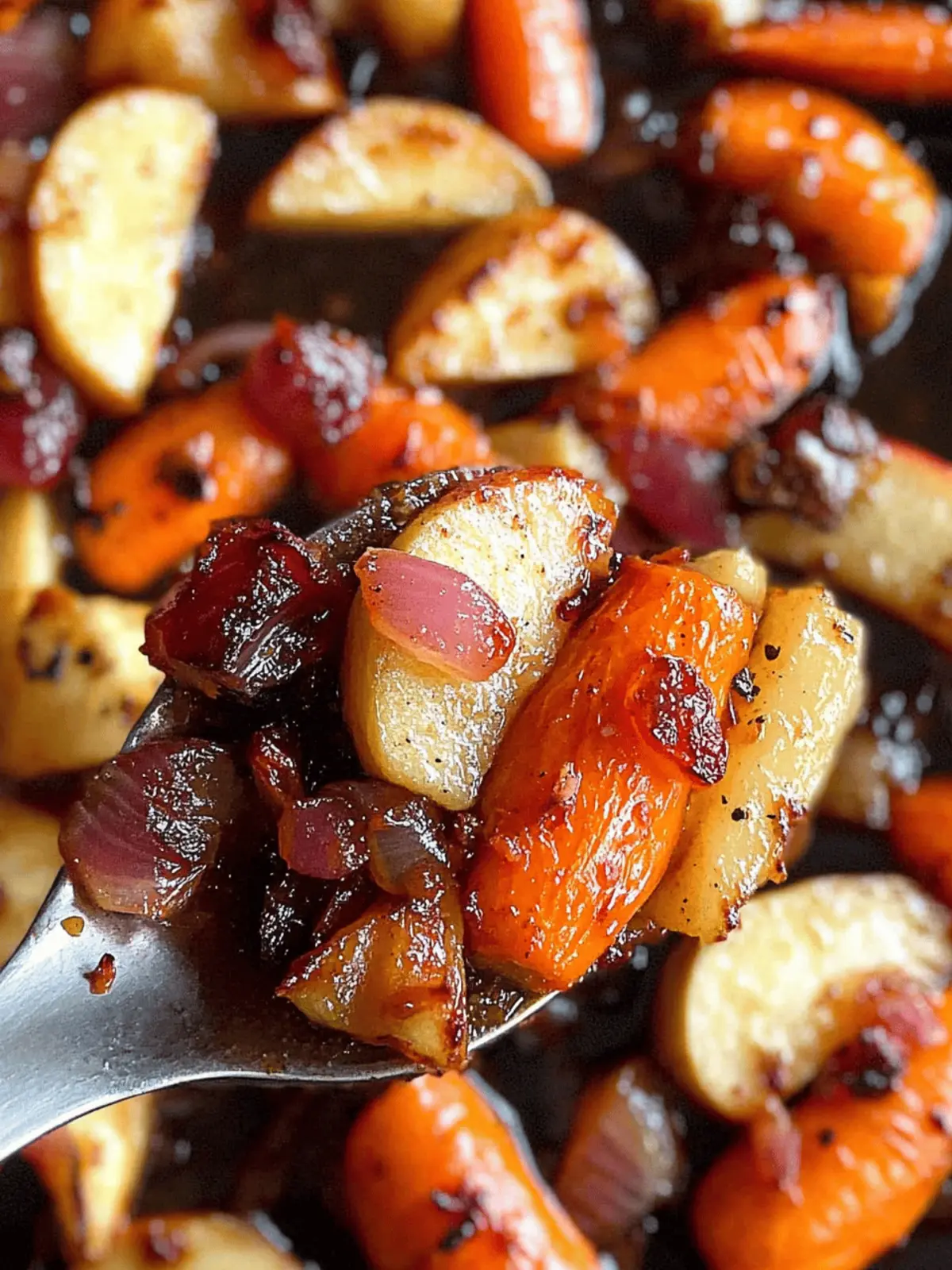 Maple Dijon Roasted Carrots and Apples That Wow Your Tastebuds 3 Maple Dijon Roasted Carrots and Apples