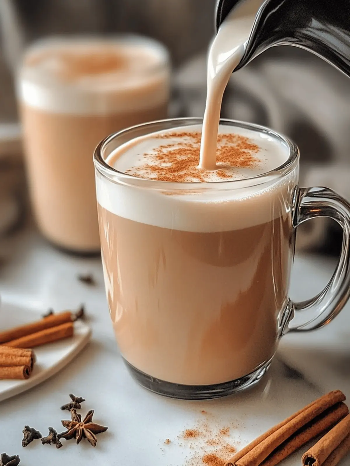 Vanilla Cinnamon Milk Tea