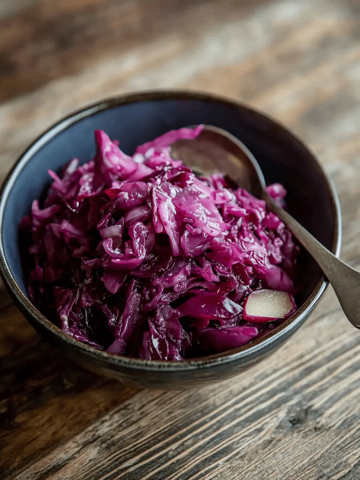 Savor German Red Cabbage with Apples for Cozy Comfort 2 German Red Cabbage (Rotkohl) with Apples