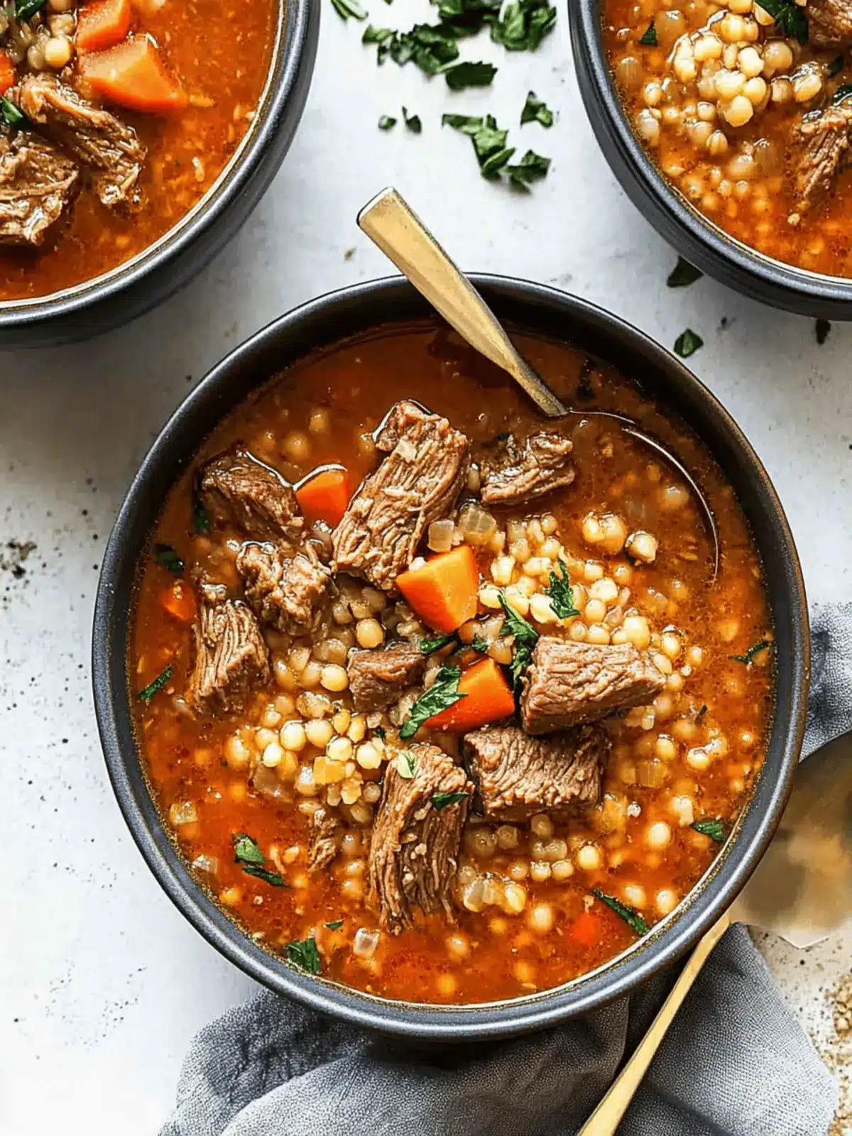 Hearty Beef Barley Soup: Comfort Food at Its Best 5 Beef Barley Soup