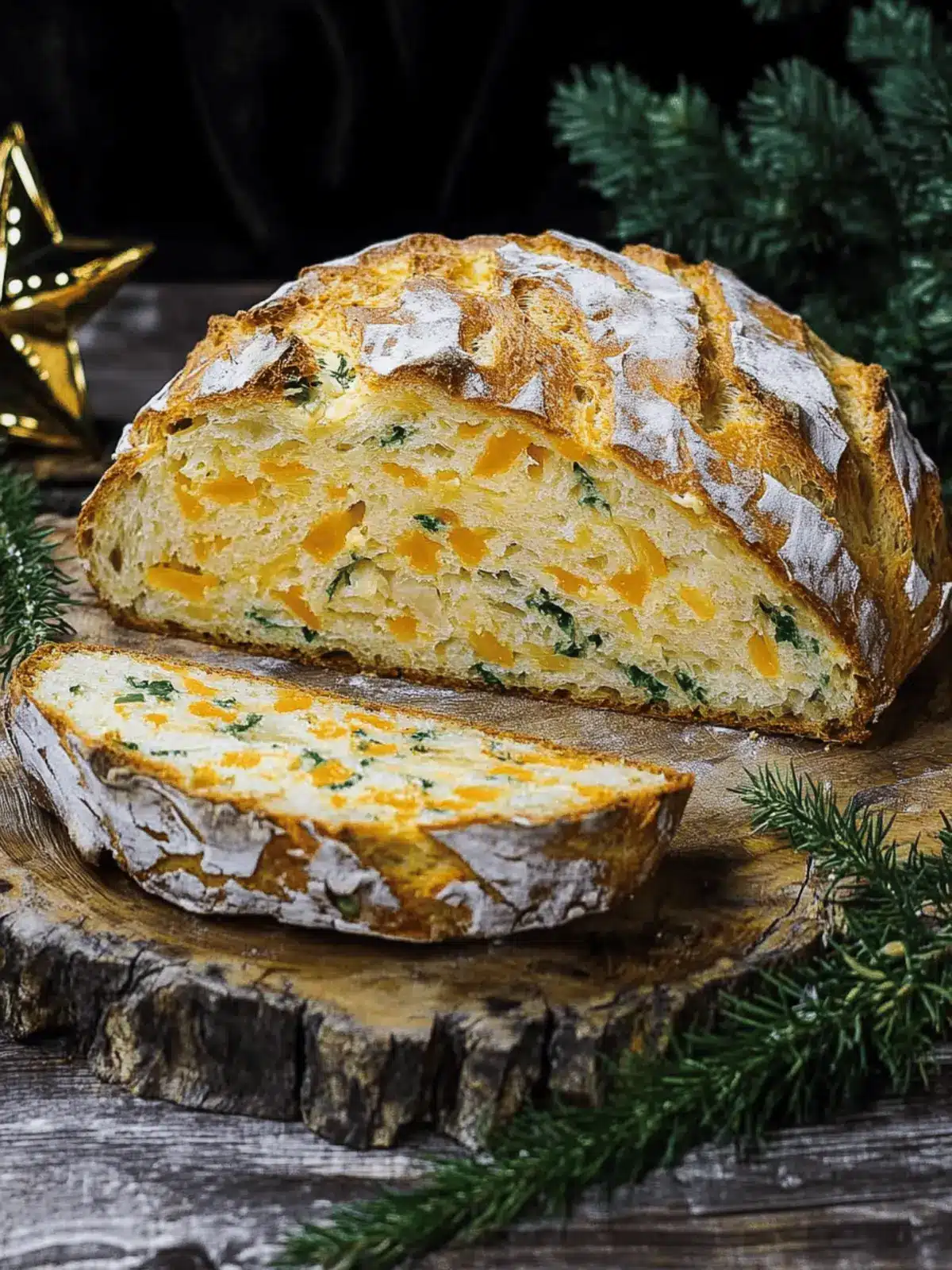 Cheddar and Herb Soda Bread