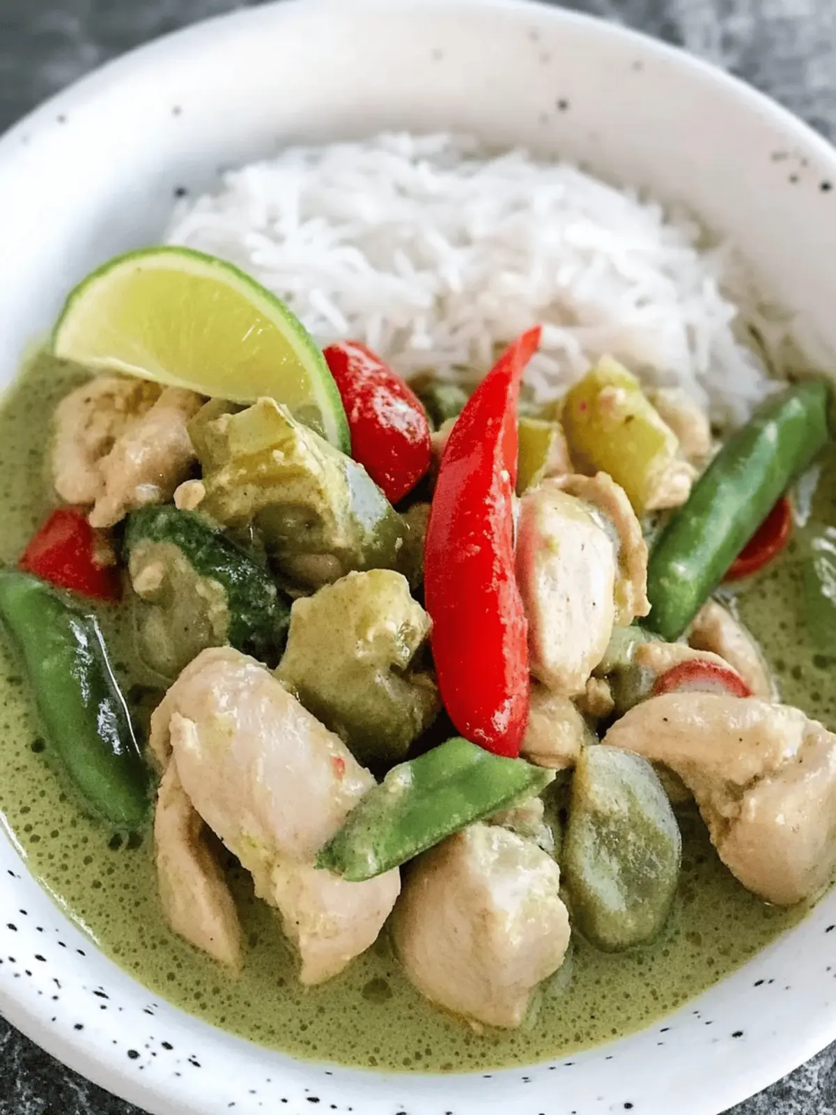 Chicken Green Curry